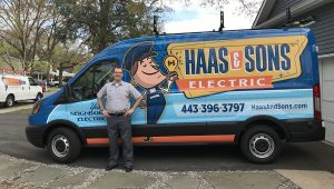 haas and sons truck - electrician near Odenton, MD