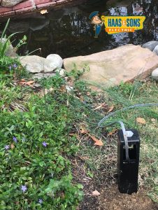 Power For Backyard Pond